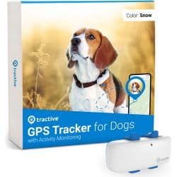 Tractive GPS Chien : BLANC
