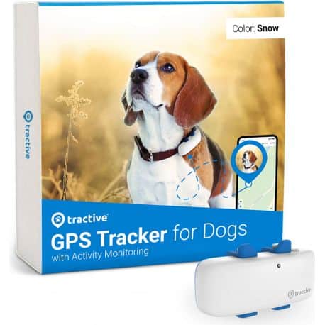 Tractive GPS Chien : BLANC