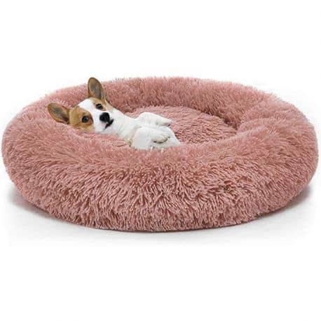 Coussin Krems Rond : 50 CM / VIEUX ROSE