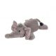 Jouet chien fanto elephant gris