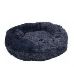 Coussin Krems Rond : 50 CM / BLEU FONCE