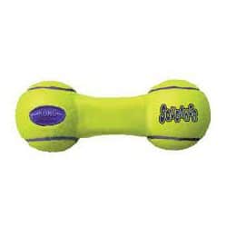 Kong Air Squeaker Haltère : MEDIUM