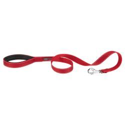 Collier Soft Line cousu double rouge : L50 L25