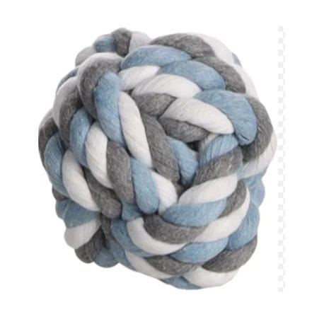 Corde JIM balle s Bleu/ Blanc/ Gris 5.5 cm