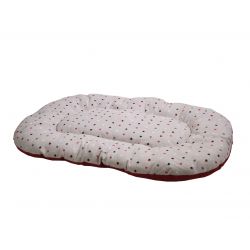 Coussin Sweethearts bordeaux