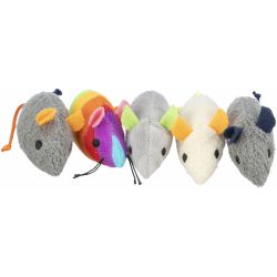 Souris en peluche catnip 7cm