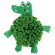 Tapis a renifler Plinkie Crocodile vert 36x38x2.5 cm