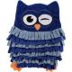 Tapis a renifler Plinkie Hibou bleu 27x33x2.5 cm