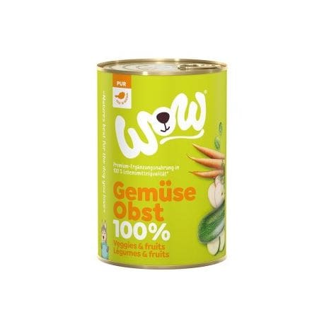 WOW 100% légumes&fruits 400g