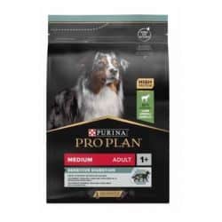 Croquettes pour chien spéciale digestion à l'agneau ProPlan Medium Adult Sensitive