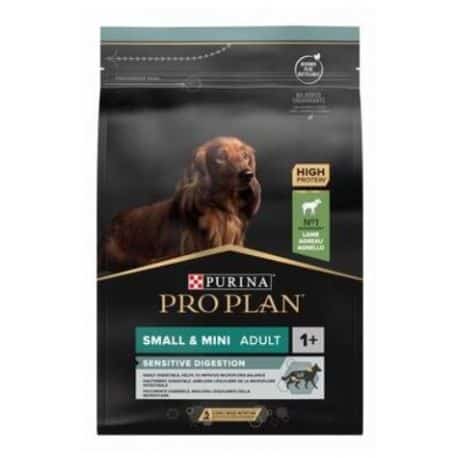 Proplan Small & Mini pour Petit chien Adulte OptiDigest à l'Agneau 3Kg