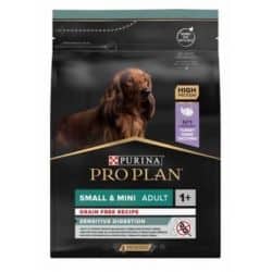 Proplan Small & Mini pour Petit chien Adulte OptiDigest Grain Free 2,5Kg
