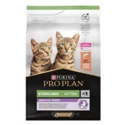 Pro Plan Sterilisé Kitten pour chaton stérilisé Optidigest au Saumon 3Kg
