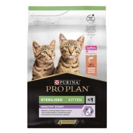 Pro Plan Sterilisé Kitten pour chaton stérilisé Optidigest au Saumon 1,5Kg