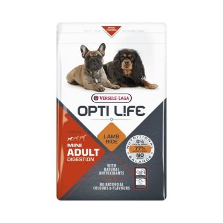 Croquettes pour petit chien adulte Opti Life Digestion