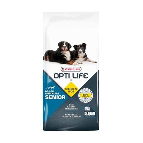 Croquettes pour moyen et grand chien âgé Opti Life