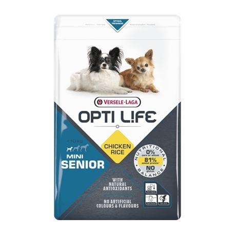 Croquettes pour mini chien senior Opti Life