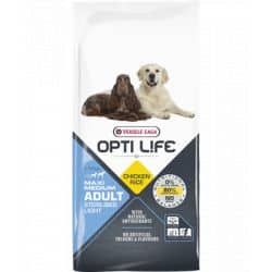 Croquettes pour chien moyen et grand light Opti Life 12,5Kg