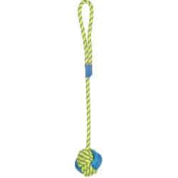 Anneau corde a tirer bleu/jaune 50*7.5*7.5 cm