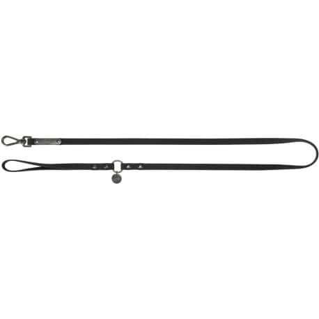Laisse CityStyle, PVC, S–M: 1,20 m/13 mm, noir