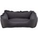 Lit Amelie rectangulaire Gris foncé
