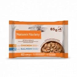 WNVC Original : BOUCHEES SAUMON ET POULET 4X85G
