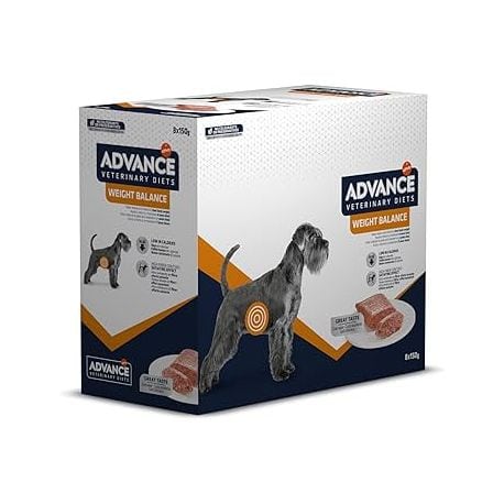 ADVANCE DIET DOG WET WEIGHT BALANCE 150G 8