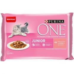 ONE SACHETS FRAICHEUR 4X85g KITTEN SAUMON