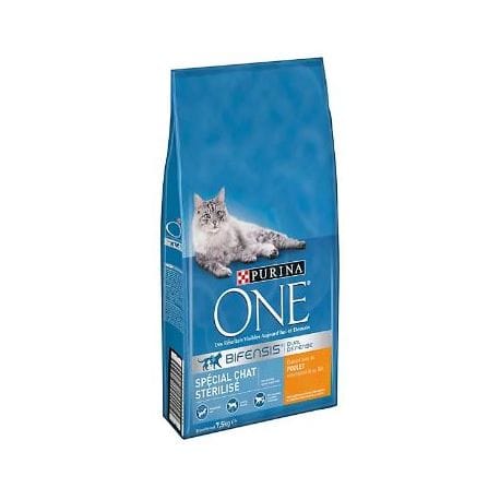 ONE Spécial Chat Stérilisé - Poulet et Blé 7.5KG