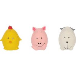 JCHIEN DIETO ANIMAUX EN LATEX ASSORTIMENT DISPLAY