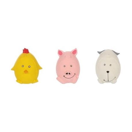 JCHIEN DIETO ANIMAUX EN LATEX ASSORTIMENT DISPLAY