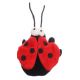 JCHAT ZINGU COCCINELLE ROUGE 8x11,3x4CM