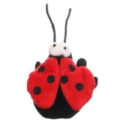 JCHAT ZINGU COCCINELLE ROUGE 8x11,3x4CM