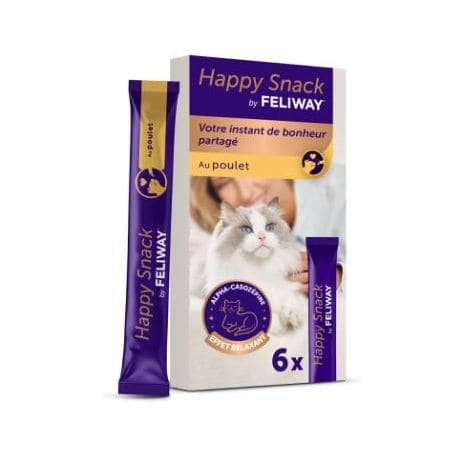 Happy snack by feliway 6 x 15g