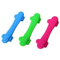 Lanière LED silicone pour collier et harnais - 2cm