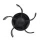 SLOW FEEDER INSERT RUHO NOIR DIAMETRE 12CM