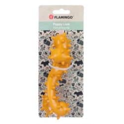 JOUET CHIOT CAOUTCHOUC OS BINTY 17,2x5,5x6CM
