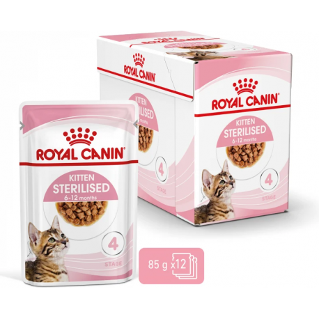 Émincés pour chatons Royal Canin Kitten Stérilised