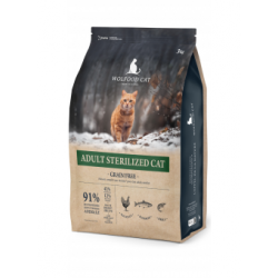Wolfood pour Chat (sans céréales) Stérilisé 3Kg