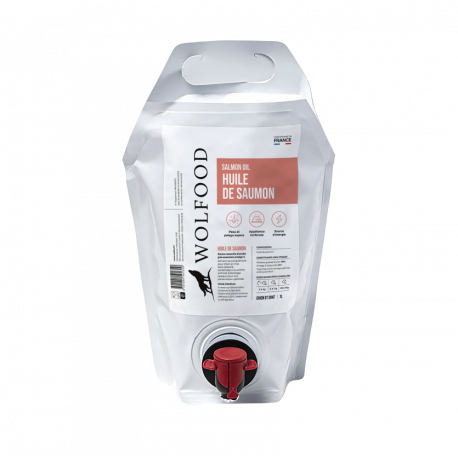 Wolfood Huile de Saumon 1 L