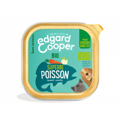 Barquette Edgard et Cooper Poisson Bio Fenouil 100 Gr