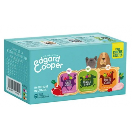 Edgard & Cooper pour Chien Multipack Magnifique 685Gr