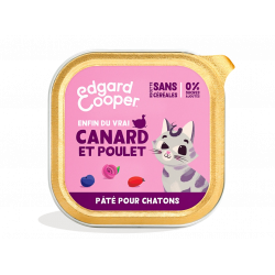 Boite Chaton Paté 85 Gr : CANARD POULET