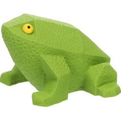 Jouet pour chien krem latex grenouille vert