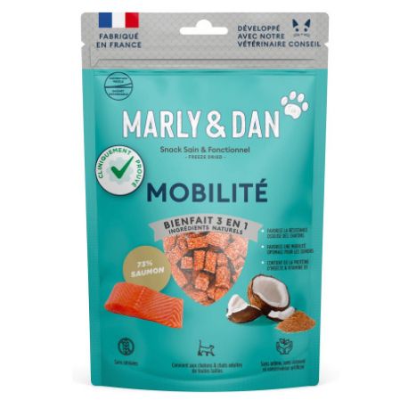 Friandises pour chat Marly & Dan Freeze Dried Mobilité 40g