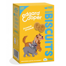 Friandises Edgar et Cooper Biscuit Bravo dinde et poulet 400g