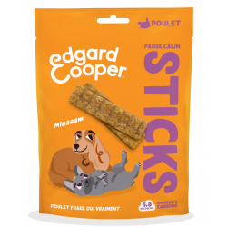 Friandises Edgar et Cooper Sticks pause calin poulet 75g