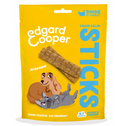 Friandises Edgar et Cooper Sticks pause calin dinde et poulet 75g