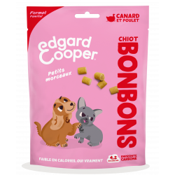 Friandises Edgar et Cooper Bonbons bien joué pour chiot canard poulet 120g