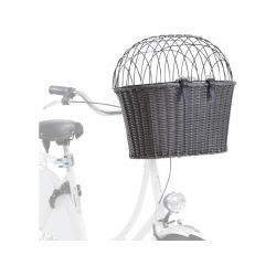 Panier avant pour vélo pour chien, 44 x 41 x 34 cm, anthracite